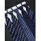 Men's Polyester Stripe Handsome Bow Tie