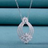 Original new diamond necklace high-end light luxury atmosphere contracted