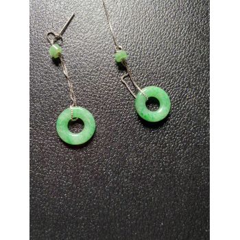 The new authentic natural jade earrings ear ring The pendants