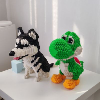 Lego Building blocks Violent Bear Star Delu children's toys Puzzle the hot seller