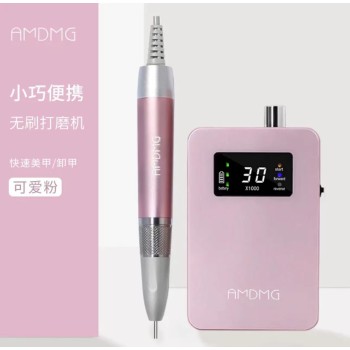 Ultraviolet lamp with power storage, glue peeling and polishing machine for nail enhancementSmall convenient pen type dead skin removal grindeUltraviolet lamp