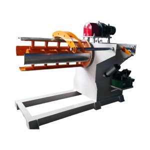 Heavy Duty Motorized Decoiler Machine for 20 Tons Steel Coil Unwinding