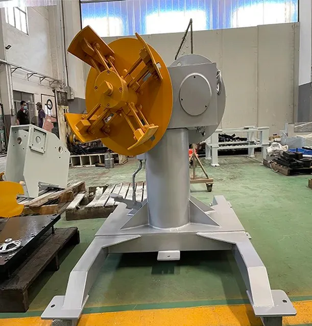 double-head decoiler production line at the FANTY factory