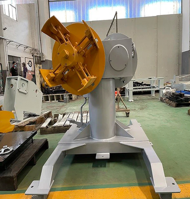 Hydraulic Expansion Double Head Uncoiler Machine is produced at fanty factory