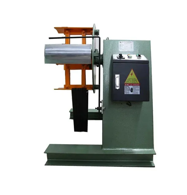 manual decoiler on the FANTY assembly floor
