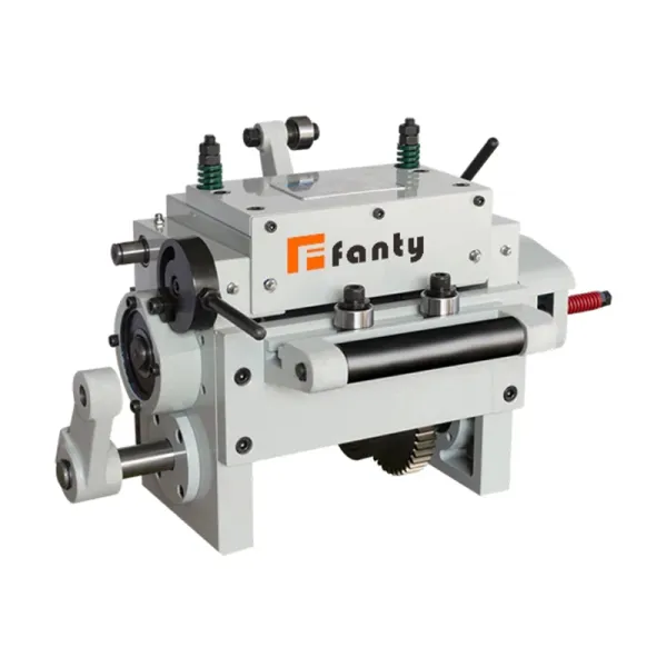 RF Series mechanical roll feeder built in the FANTY factory workshop
