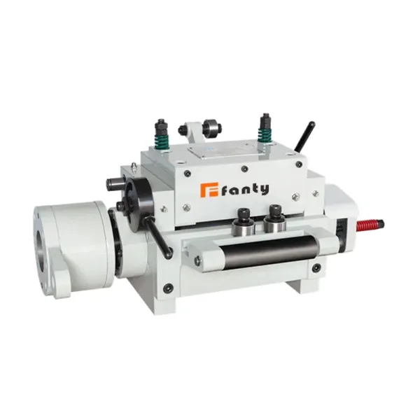 Roll feeder front view with Fanty logo