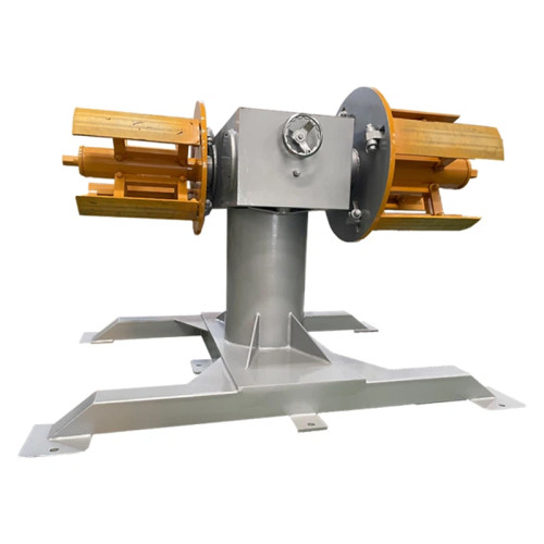 Double Head Decoiler Machine for Unwinding 200mm Width Coil