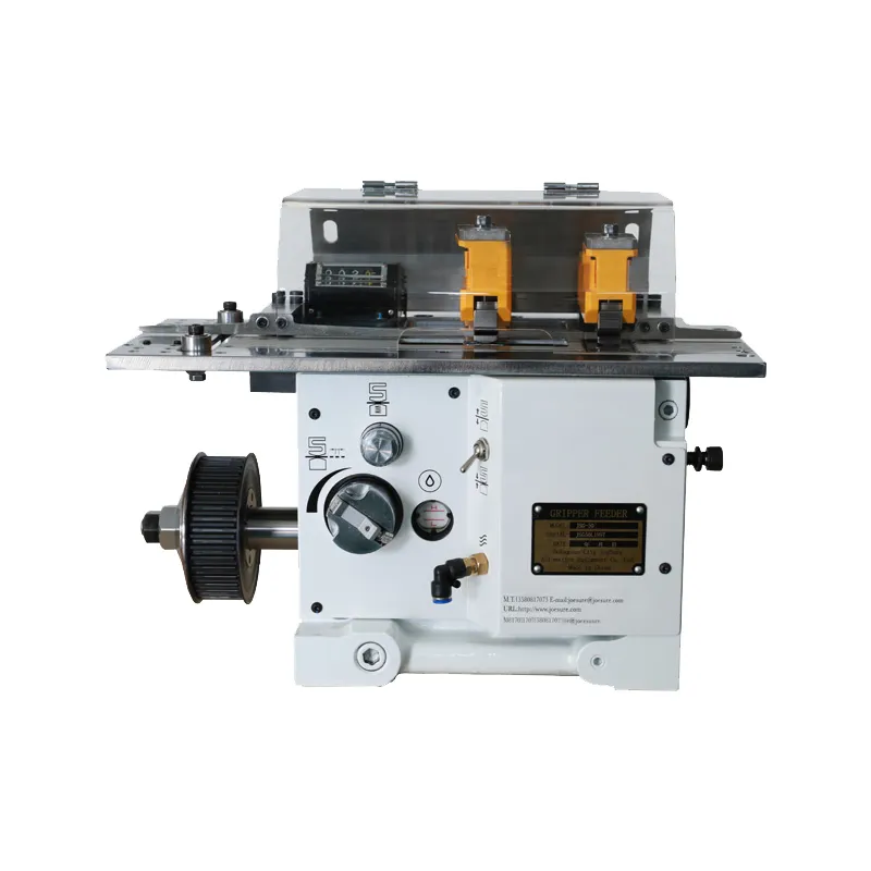JSG Series gripper feeder built in the FANTY factory workshop