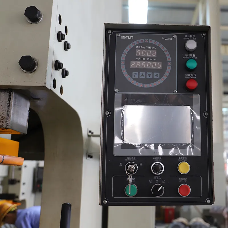 C2N Series precision punch press built in the FANTY factory workshop