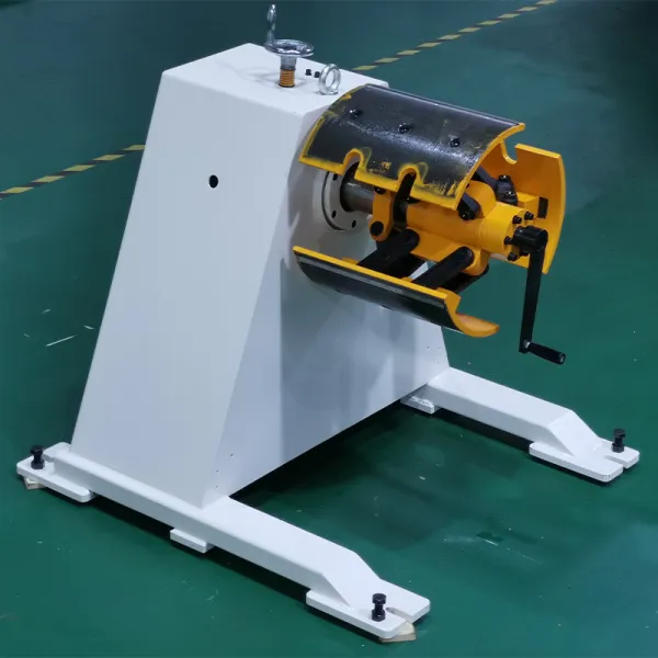 MT Series manual decoiler built in the FANTY factory workshop