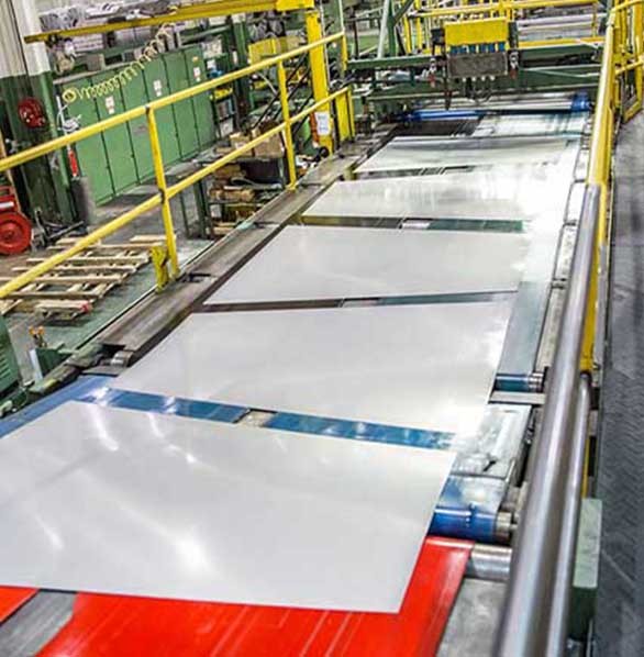 Komplexní přehled fanty 1300mm šířky cívky řešení Cut-to-Length Line