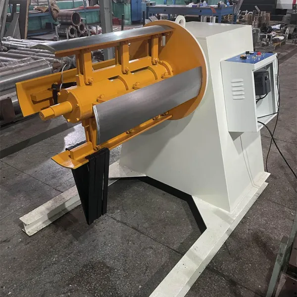 MT-H Series heavy-duty decoiler built in the FANTY factory workshop