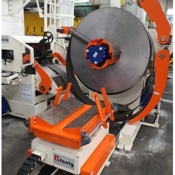 Hydraulic Uncoiler Machine for 3 Tons Steel Coil Unwinding