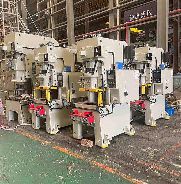 high-speed punch press on the FANTY assembly floor
