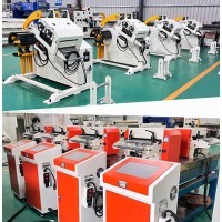 Shipment of GL Model Decoiler Straightener and NC Servo Feeder to Czech Republic