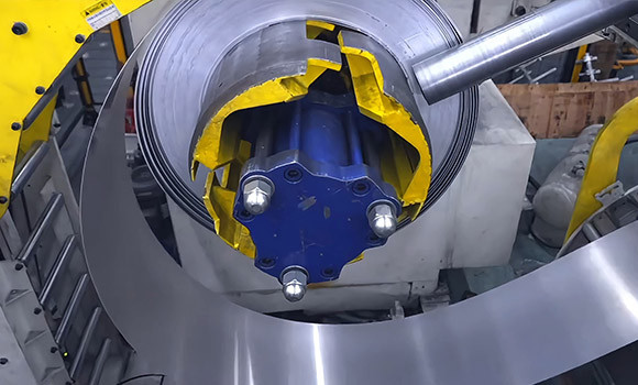 Fanty uncoiler machine