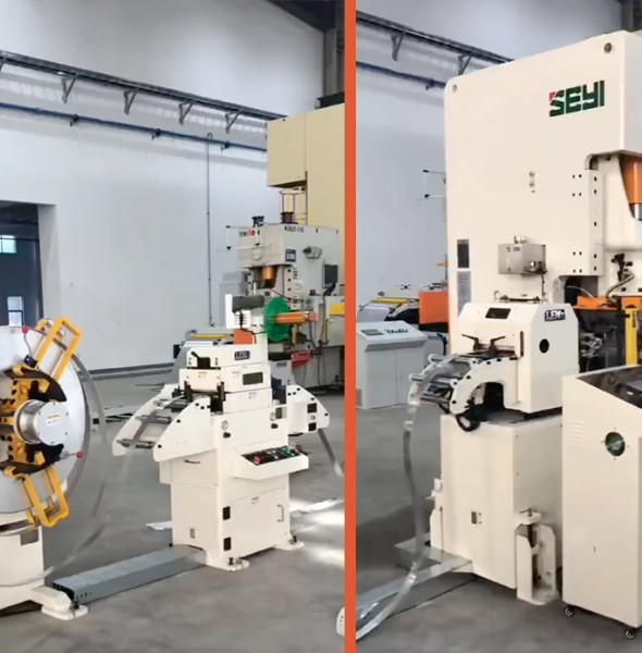 ¿Cómo instalar una línea de alimentación de bobinas con desenrollador?