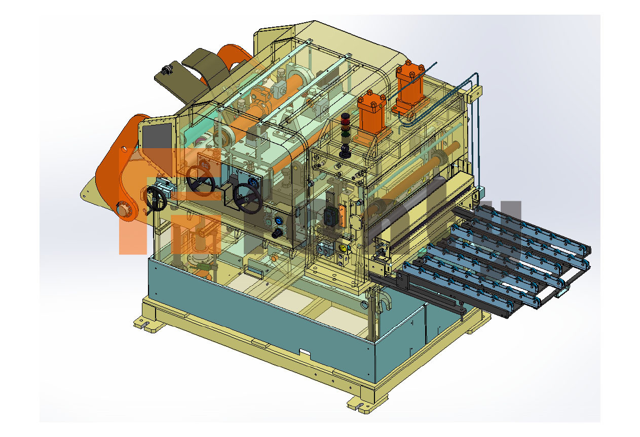 Straightening & Feeding Part