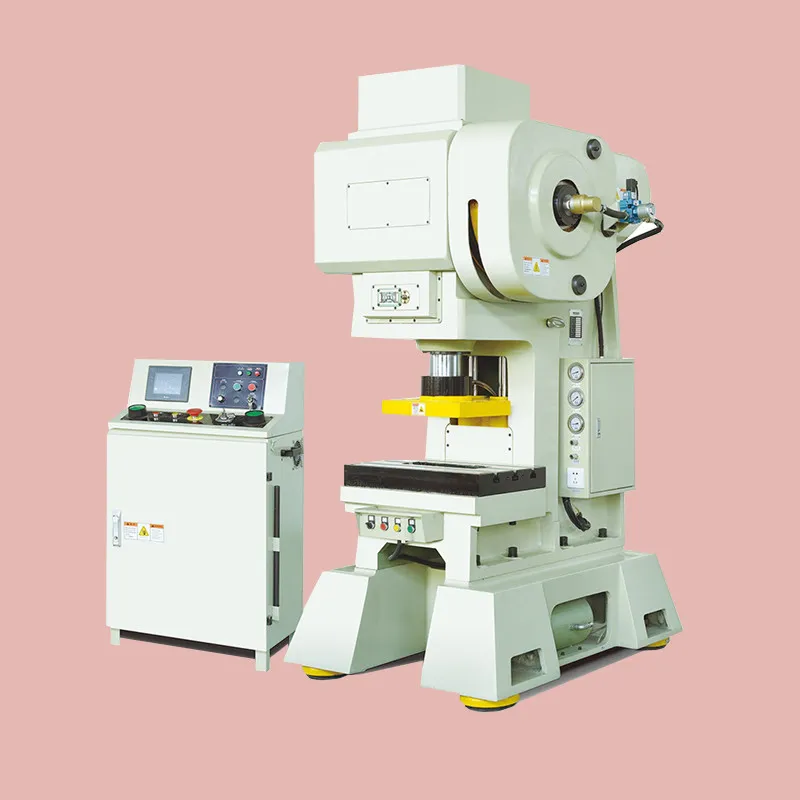 High-speed punch press in stamping line