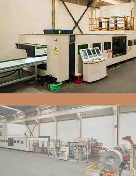 Coil-fed Laser Blanking Line