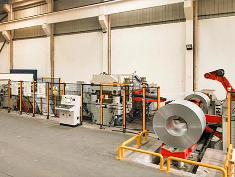 Coil-fed Laser Blanking Line