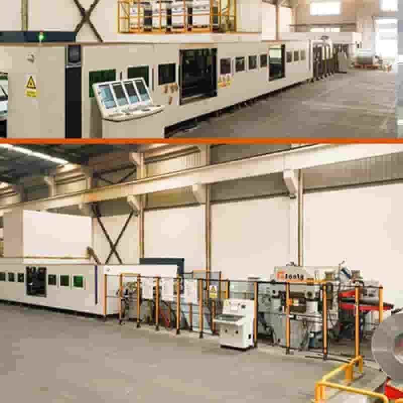laser blanking line