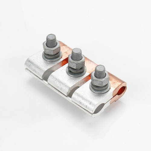 Медный и алюминиевый соединительный фитинг Болтовой зажим с параллельными канавками для подключения проводников