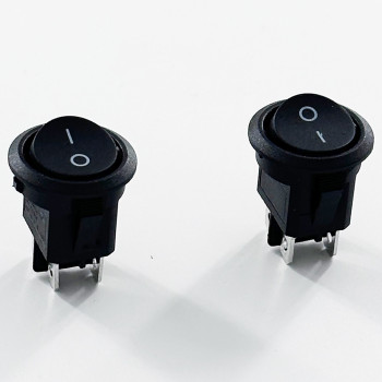 Manufacturer KCD1-GA  6A/10A 250V/125VAC 4Pins ON OFF Round DPST Rocker Switch