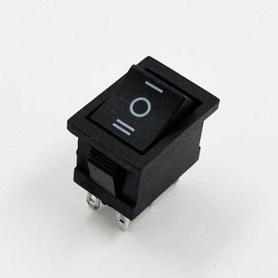 Factory Price KCD1-I 6A/10A 250V/125VAC 6Pins 3 Positions Square Rocker Switch