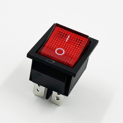 China Supply KCD4-A 16A/20A 250V/125VAC High Current 4 Pins/6 Pins 3 Positions Square Rocker Switch
