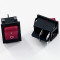Supply KCD4-AA 16A/20A 250V/125VAC High Current 4 Pins Small Square Dpst Rocker Switch With Led Light