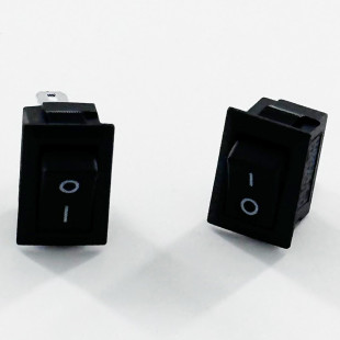 KCD11-A 3A 6A Low Current 2 Pins Mini Rocker Switch For Electric
