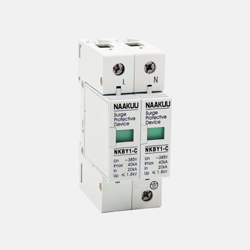 NAAKUU NKBY1-C 1P+N Защитное устройство от скачков напряжения SPD электрическое для всего дома