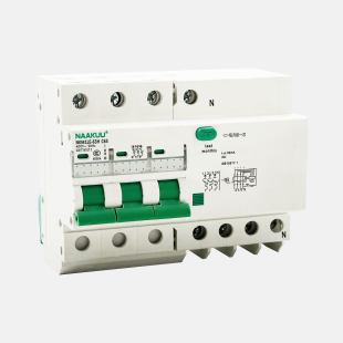 NKM1LE-63H 3P+N 10ma 40a Type C RCBO Residual Current Circuit Breaker For Industrial Electrical