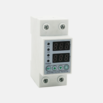 AVP-63 Adjustable Digital Voltage Protector over voltage under voltage protection For Low Voltage