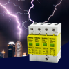 NAAKUU NKBY1-D 4P T3 SPD Surge Protection Device Voltage Surge Protector For Home Computers