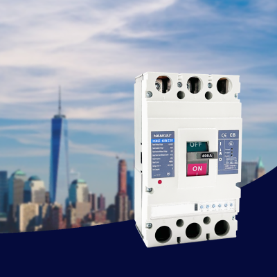 NKM2E-400 3 Pole MCCB Breaker 400amp For Electrical