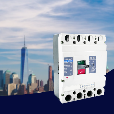 NKM2E-400 4 Pole Molded Case Breaker 300amp 400amp MCCB Price