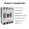 NKM2E-800 4P Molded Circuit Breaker 800amp MCCB For 3 Phase Electrical
