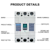 Customizable NKM2-630 630A 3P AC Molded Case Circuit Breaker MCCB OEM/ODM Manufacturer