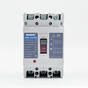 NKM2-125 3-полюсный выключатель MCCB 100A 125A по хорошей цене для 3-фазной системы