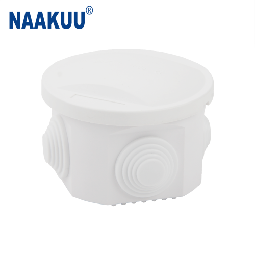 NK-RA 80*50 White ABS PVC Small IP55 Waterproof Electrical Junction Box