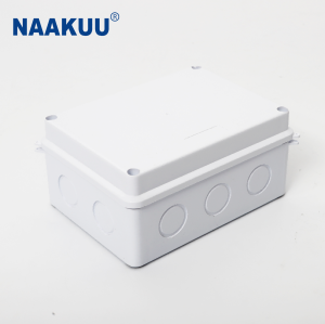 NAAKUU العلامة التجارية NK-RT 150*150*70 مللي متر مربع مقاوم للماء الضميمة الإلكترونية IP65 صندوق وصلات