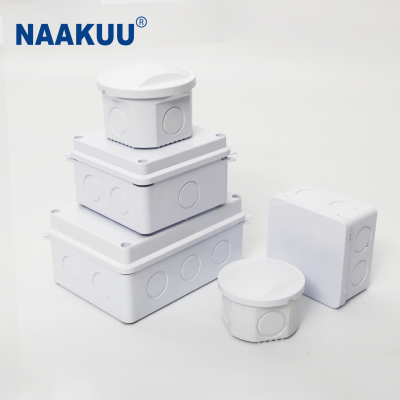Professional NK-RT 85*50 Round ABS Material Electrical Enclosure Junction Box