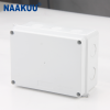 Jonction adaptée aux besoins du client blanche carrée IP65 de la norme NK-RT 150*110*70mm de la CE ROHS