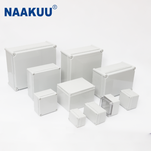 NK-AG 65*50*55mm IP65 Waterproof Dustproof Junction Box ABS PC Case With Transparent Cover