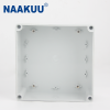 NAAKUU AG série 200*200*95mm ABS plastique IP65 étanche couvercle de boîte de jonction personnalisé