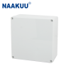 NAAKUU AG série 200*200*95mm ABS plastique IP65 étanche couvercle de boîte de jonction personnalisé
