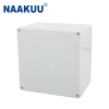NAAKUU AG série 200*200*130mm ABS PC plastique IP65 boîte de jonction de câble étanche avec couvercle Transparent